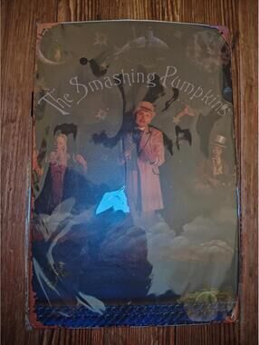 Smashing Pumplins Metal Sign 12" x 8" - NEW